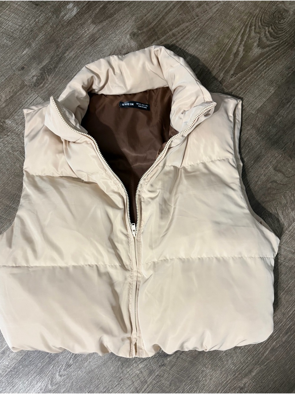 Women’s puffer vest XS